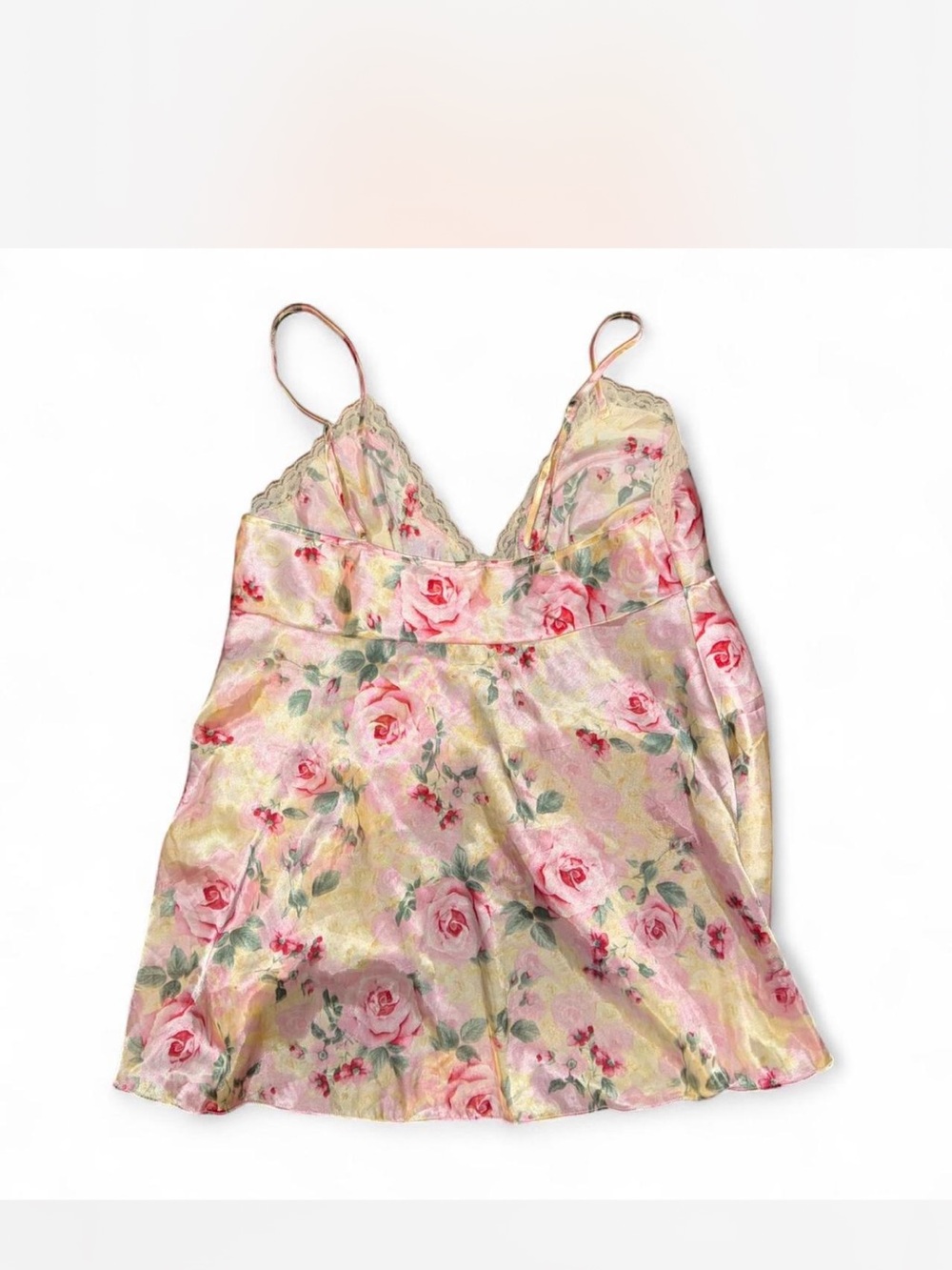 Secret Treasures Pink Floral Lingerie Slip - Picture 2 of 3